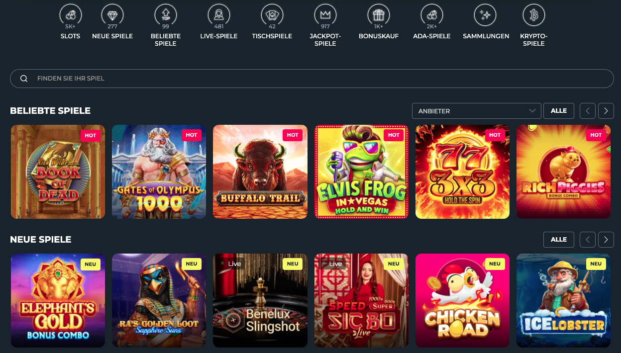 Loki Casino Έκδοση του παιχνιδιού για κινητά στο Loki Casino