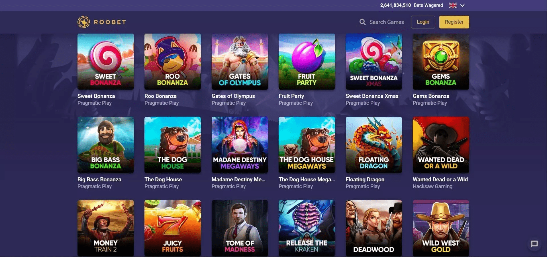 RooBet Casino Επισκεφθείτε το RooBet Casino και ελέγξτε την ποιότητα των παιχνιδιών στο κινητό